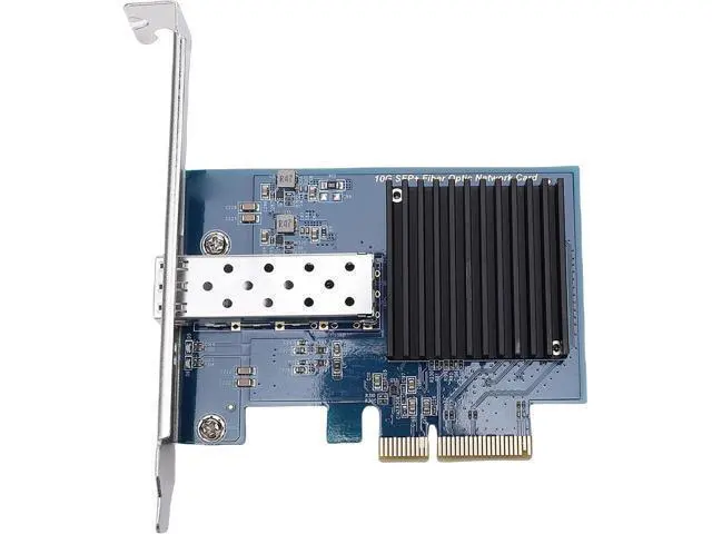 Alt view image 7 of 7 - GOWENIC SFP and Fiber Ports Ethernet Adapter for Servers, 10Gbps PCIe X4 NIC Network Card, Fiber Optic Network Card with Single SFP Port, Ethernet LAN Adapter Support Server