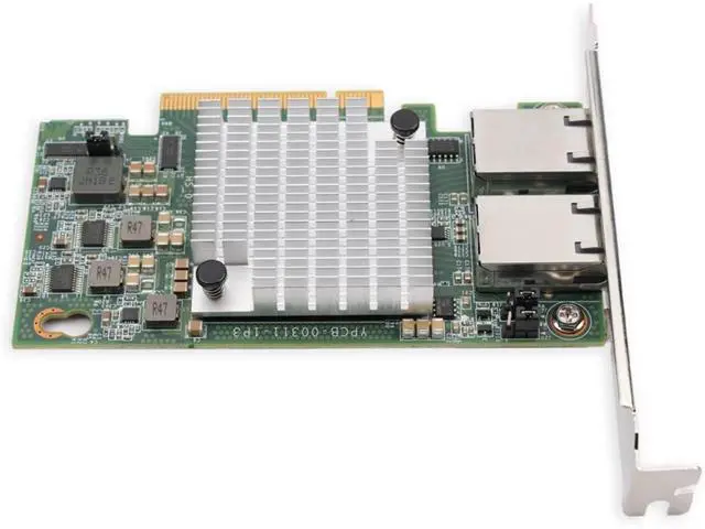 Main image of 10G X540-T2 Ethernet Network Card Double Port Copper RJ45 Chipset PCIe x8 10G Port Support for NAS Extend Adapter