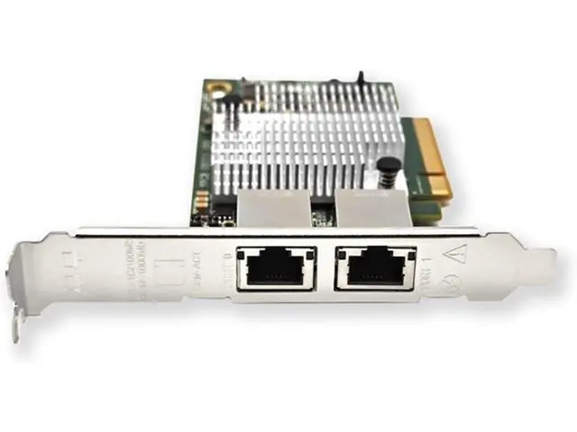 Alt view image 4 of 5 - 10G X540-T2 Ethernet Network Card Double Port Copper RJ45 Chipset PCIe x8 10G Port Support for NAS Extend Adapter