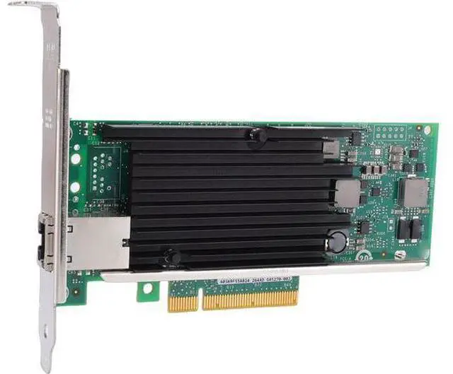 Alt view image 5 of 7 - Yunseity 10Gb PCIE Network Card, X540 T1 Controller Single RJ45 Port Ethernet Adapter 100MbE, with ligent Offload Technology, for VMware