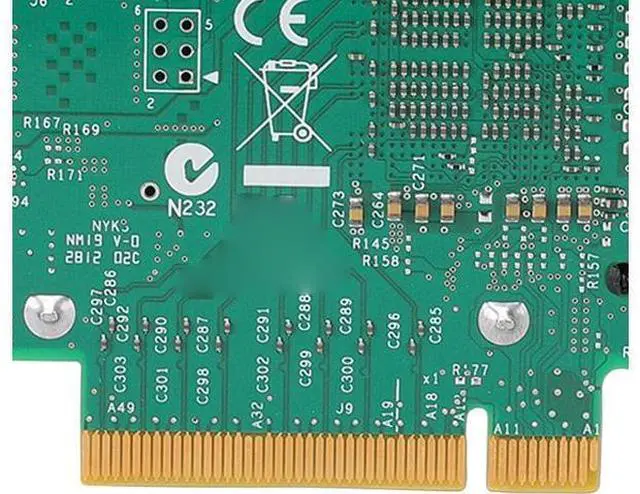 Alt view image 7 of 7 - 10Gb PCIe Card, X540 T1 Controller, RJ45 Port, 10 100 1000Mbps Ethernet Adapter, Single Copper Port, with Intelligent Offload Technology, for VMware