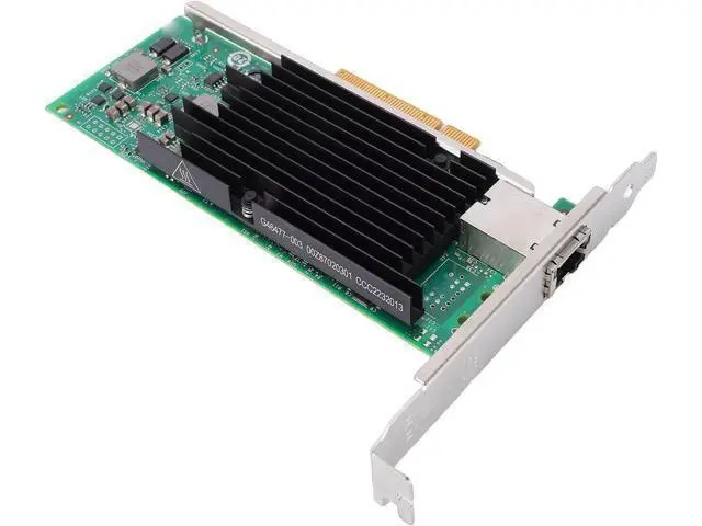 Alt view image 7 of 7 - 10Gb PCIE Network Card, Equipped with X540 T1 Chip Single RJ45 Port Ethernet Adapter 100MbE, with Intelligent Offload Technology