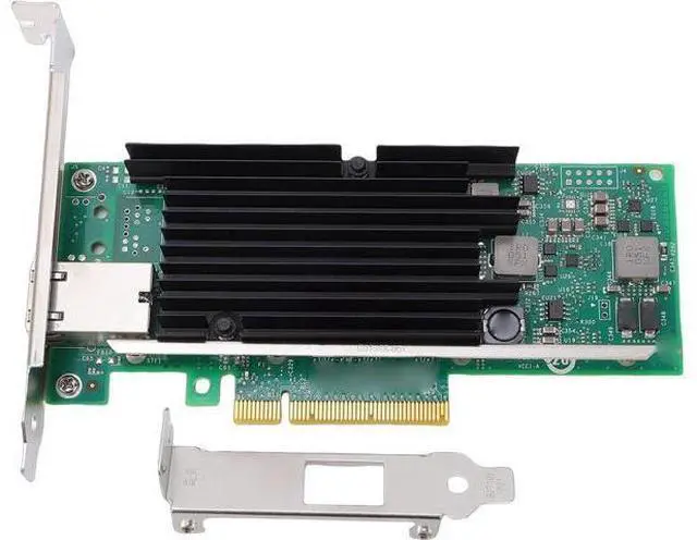 Main image of 10Gb PCIE Network Card, Equipped with X540 T1 Chip Single RJ45 Port Ethernet Adapter 100MbE, with Intelligent Offload Technology