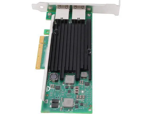 Alt view image 7 of 7 - LICAEVEY 10Gb Dual RJ45 Port Network Card, X540 T2 Controller PCIe 3.0 Ethernet Adapter with Low Profile Bracket, for Servers
