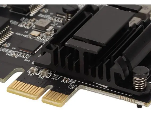 Alt view image 7 of 7 - Dual Port PCIe Network Card, 2.5ase T PCIe Internet Adapter with RTL8125BG Chip, 2500 1000 100Mbps Ethernet Card for Desktops PC Servers, Wide Compatibility with d Linux