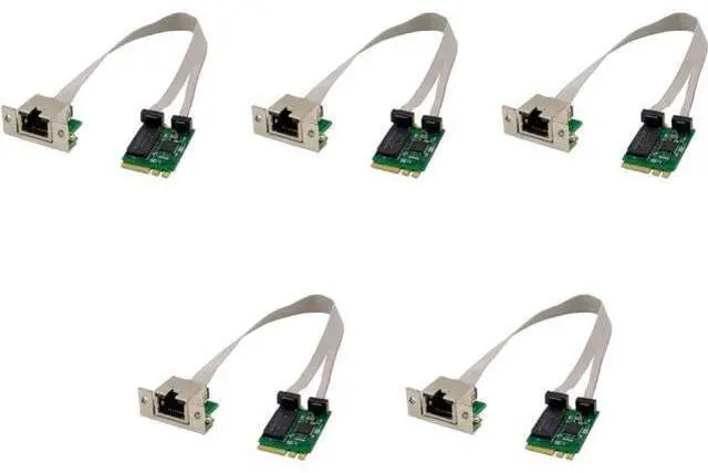 Alt view image 7 of 7 - M.2 2.5G Ethernet Card RTL8125B Industrial Control Networks Card Industrial PCIExpress Networking Adapter M.2 2.5G Adapter