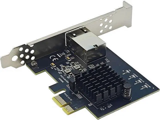 Alt view image 4 of 7 - 10 Gigabit Ethernet Networking Card pieceIE4.0 1X 10Gb RTL8127AT Chip Gigabit Ethernet pieceIE Adapter 10000Mbps for piece