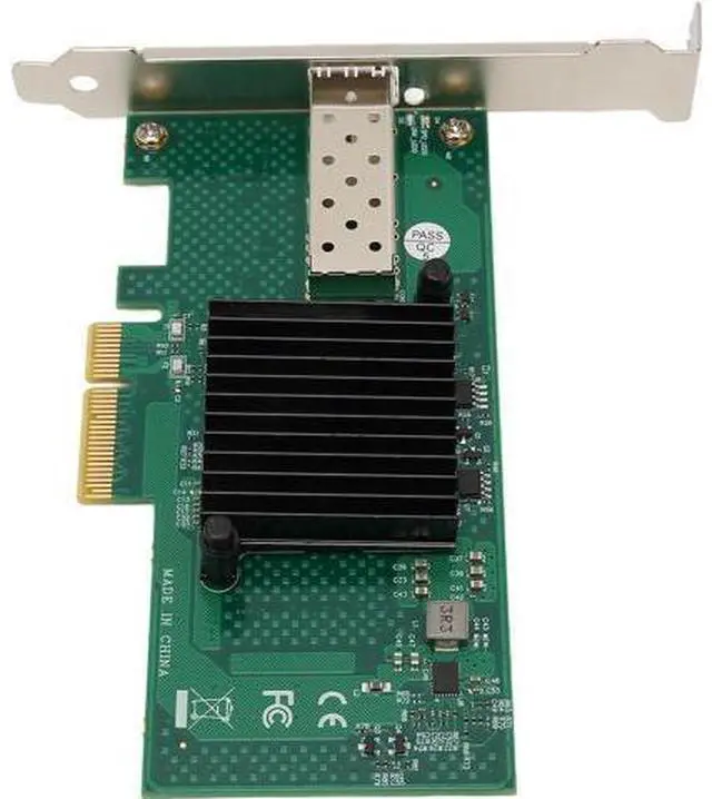 Alt view image 7 of 7 - PCIe Network Card 10000Mbps High Speed Gigabit Server Adapter with 82599EN Controller PCI Express X4 5.0GT SFP LC Optical Fiber for Win Server Linux VMWare ESXi