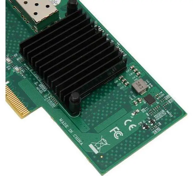 Alt view image 6 of 7 - PCIe Network Card 10000Mbps High Speed Gigabit Server Adapter with 82599EN Controller PCI Express X4 5.0GT SFP LC Optical Fiber for Win Server Linux VMWare ESXi