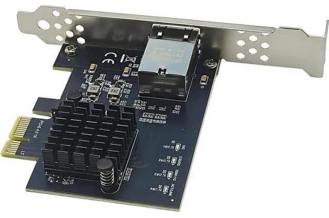 Alt view image 4 of 7 - 10 Gigabit Ethernet Networking Card PCIE4.0 1X 10Gb RTL8127AT Chip Gigabit Ethernet PCIE Adapter 10000Mbps for PC