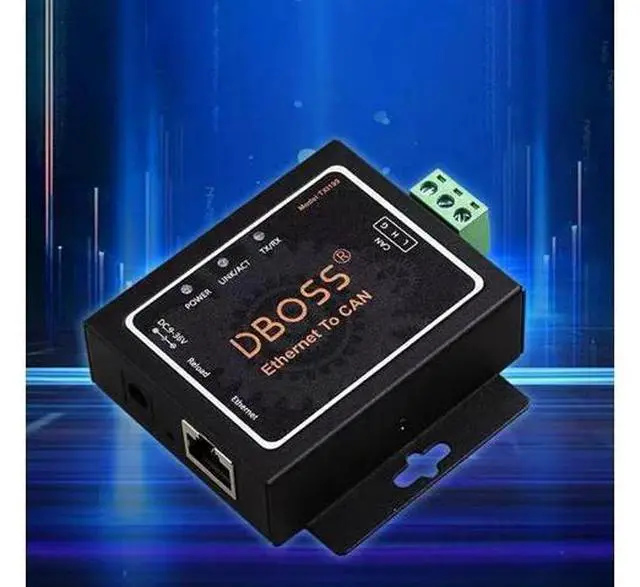 Alt view image 5 of 7 - CAN to Ethernet Bidirectional Protocols Converter CAN1 CAN2 RS485 Port for Industrial Automation Networking Communication