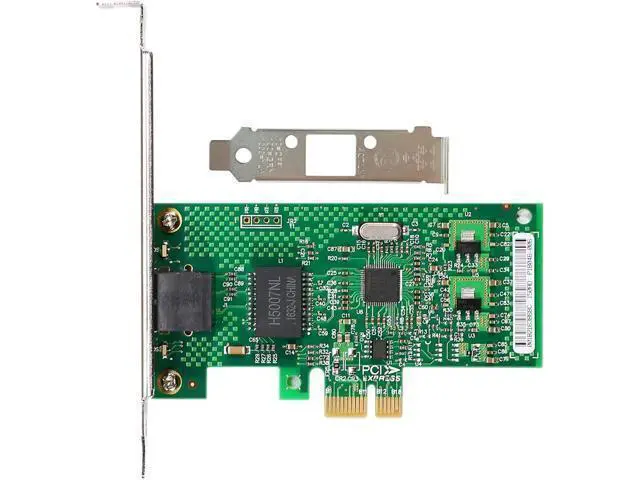Alt view image 2 of 4 - 9301CT for 82574L Chipset EXPI9301CT Gigabit Ethernet Desktop PCIE X1 Network Adapter 10/100/1000Mbps NIC for Computer