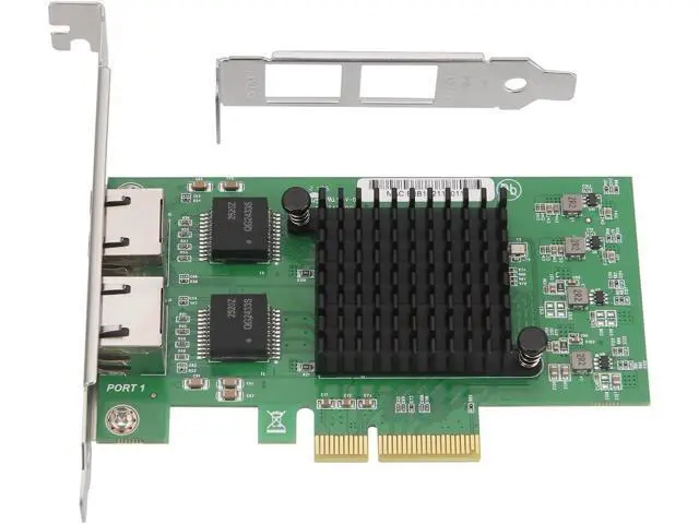 Main image of PieceIe Networking Card PieceIE Ethernet Adapter Two Port RTL8125B Chip Low Power Consumption for Fast Speed Networking Expans