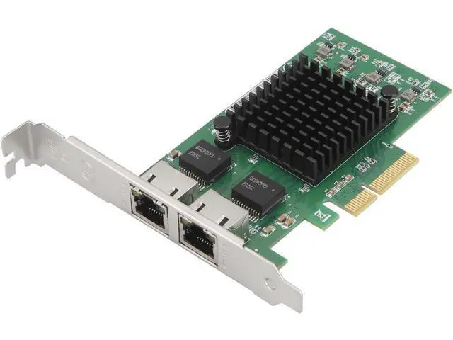 Alt view image 6 of 7 - PieceIe Networking Card PieceIE Ethernet Adapter Two Port RTL8125B Chip Low Power Consumption for Fast Speed Networking Expans