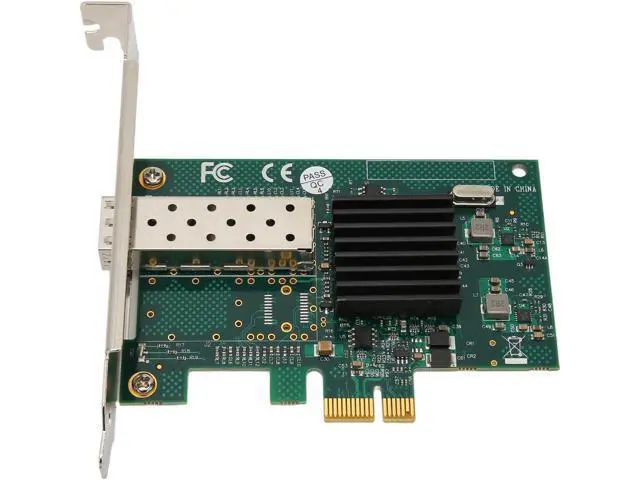 Alt view image 6 of 7 - PCIe X1 Single SFP Port Network Card, 1000Mbps LC Port, PCI Express Ethernet LAN Adapter, Compatible with Linux, Featuring Gigabit Ethernet Technology, Energy Efficient