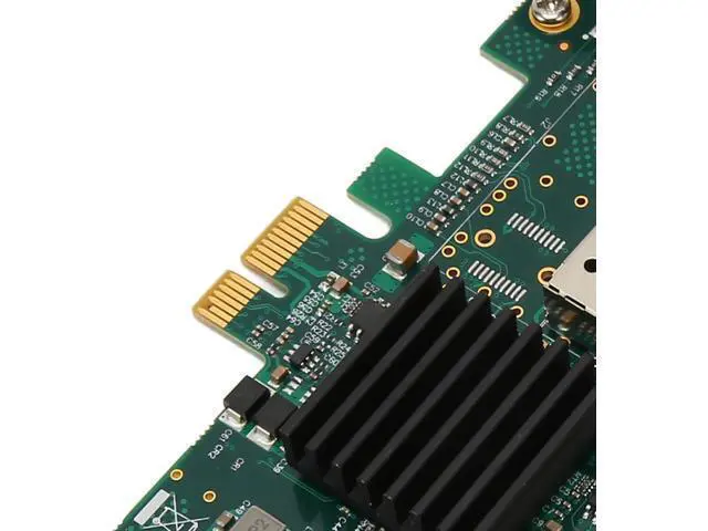 Alt view image 4 of 7 - PCIe X1 Single SFP Port Network Card, 1000Mbps LC Port, PCI Express Ethernet LAN Adapter, Supports Freebsd, VMWare ESXi, 7/8/10, Server 2008/2012/2016, with