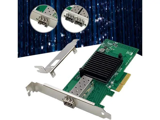 Alt view image 2 of 7 - 82599ES Chipset X520-DA2 10G PCIE Ethernet Adapters Double/Single Port SFP+ Ethernet Adapters for Dekstop Card