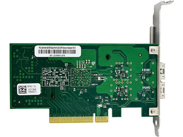 Alt view image 4 of 7 - 82599ES Chipset X520-DA2 10G PCIE Ethernet Adapters Double/Single Port SFP+ Ethernet Adapters for Dekstop Card