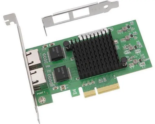 Main image of PieceIe Networking Card PieceIE Ethernet Adapter Two Port RTL8125B Chip Low Power Consumption for Fast Speed Networking Expans