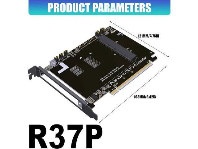 Alt view image 3 of 7 - Robust PCIe X16 to GenZ 4C+ SFFTA-1002 OCP NIC Adapter, Networking Card for Seamless Server Integration