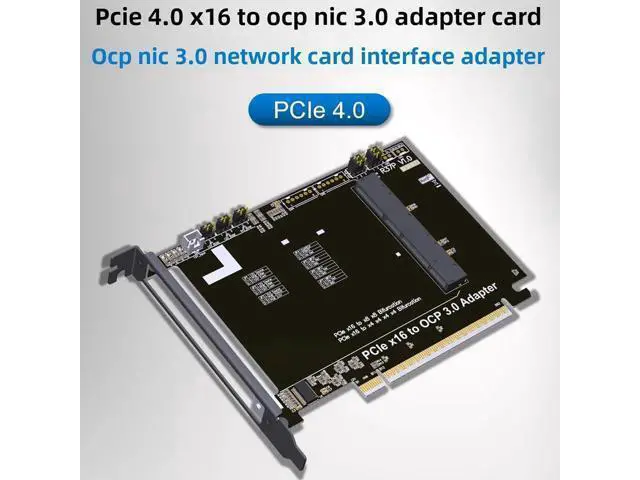 Alt view image 5 of 7 - Robust PCIe X16 to GenZ 4C+ SFFTA-1002 OCP NIC Adapter, Networking Card for Seamless Server Integration