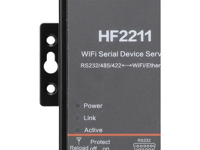 Alt view image 2 of 7 - Serial Port Server Ethernet Converter RS232 RS485 RS422 Gateway with MIPS MCU 5 36VDC Wide Voltage Range for Industrial Automation Network Communication