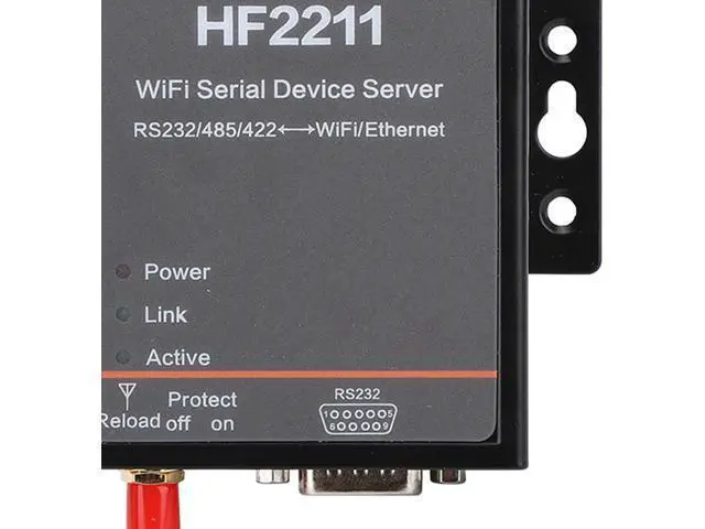 Alt view image 7 of 7 - Serial Port Server Ethernet Converter RS232 RS485 RS422 Gateway with MIPS MCU 5 36VDC Wide Voltage Range for Industrial Automation Network Communication
