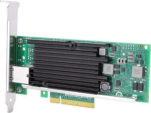 Alt view image 4 of 7 - 10Gb PCIe Card, X540 T1 Controller, RJ45 Port, 10 100 1000Mbps Ethernet Adapter, Single Copper Port, with Intelligent Offload Technology, for VMware