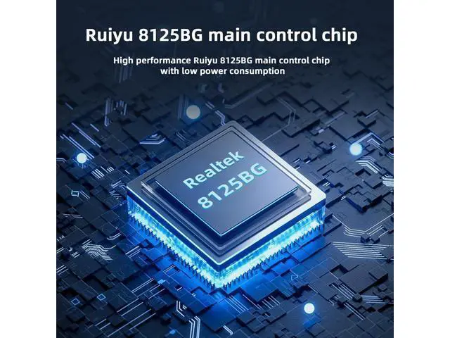 Alt view image 2 of 7 - Quad-Port 2.5gb Gigabit Network Card with RTL8125B PCIe X4 Ethernet Adapter 4*RJ45 Port LAN INC Cards Support ESXi, Soft Routing, PXE Boot, Network Aggregation Server