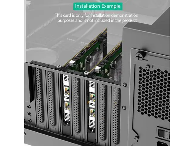 Alt view image 3 of 7 - Fast Speed PCIe 5.0 X16 to OCP NIC3.0 Adapter Card for 25G 100Gbps Ethernet Efficient Networking