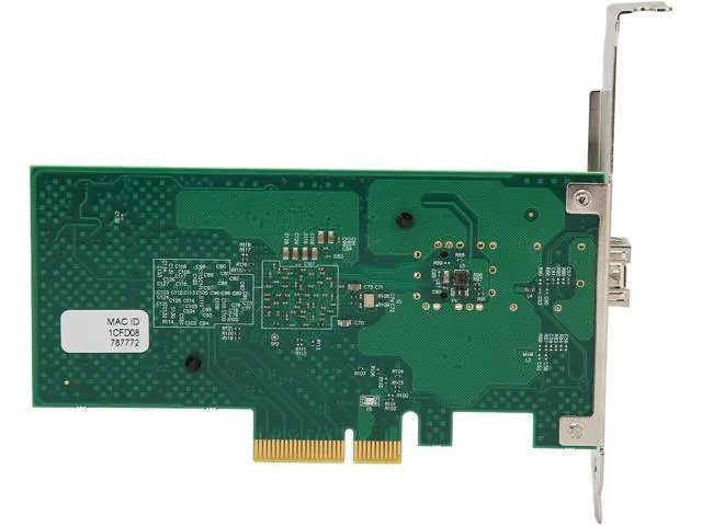 Alt view image 4 of 7 - 10000Mbps PCIe Network Card with 82599EN Chip, Gigabit Ethernet Server Adapter, PCI Express X4 Interface, SFP LC Optical Connectivity, Supports Multiple OS for Stable Long Distan