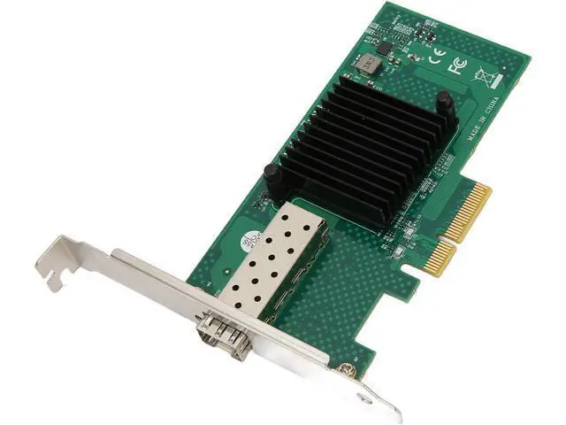 Alt view image 6 of 7 - 10000Mbps PCIe Network Card with 82599EN Chip, Gigabit Ethernet Server Adapter, PCI Express X4 Interface, SFP LC Optical Connectivity, Supports Multiple OS for Stable Long Distan