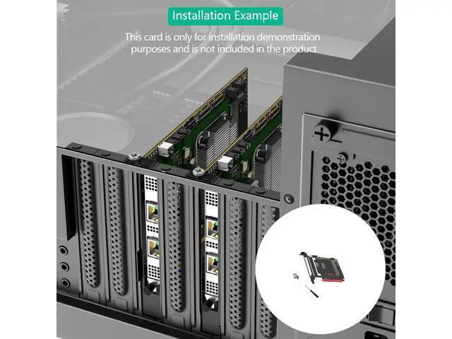 Alt view image 2 of 7 - Servers PCIe5.0 to 4C+ Converters Card for 400G 800G Networking Upgrades Not Bandwidth Loss