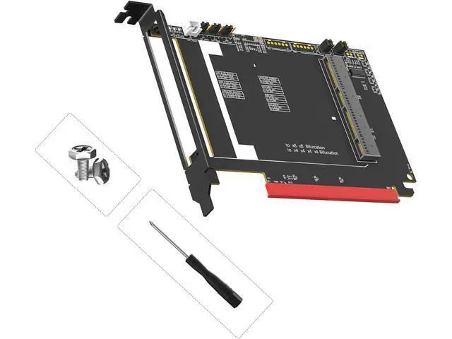 Alt view image 5 of 7 - Servers PCIe5.0 to 4C+ Converters Card for 400G 800G Networking Upgrades Not Bandwidth Loss