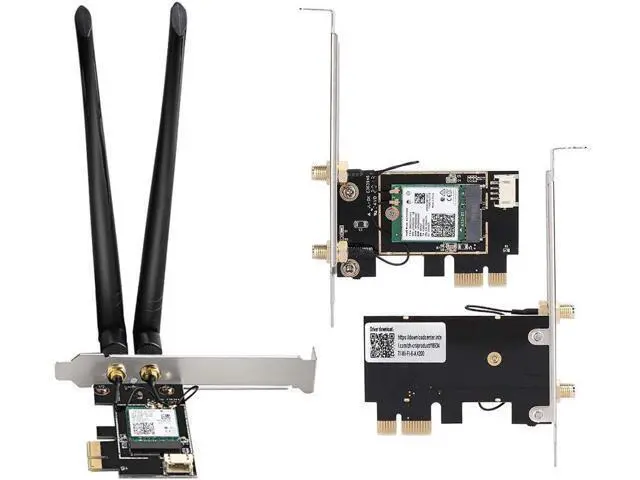 Alt view image 4 of 7 - Antenna Wireless WiFi Network Adapter Card for Inel AX200
