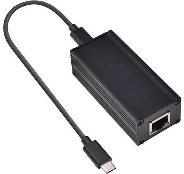 Main image of 1000Mbps Gigabit PoEs Ethernet Adapter Type C to RJ45 Converters for Data Transmission PoEs Ethernet Adapter