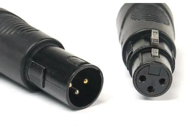 Alt view image 4 of 4 - VRL DMX to RJ45 Cat5 Ethernet to 3 Pin XLR Female & Male Extension Adapter Set
