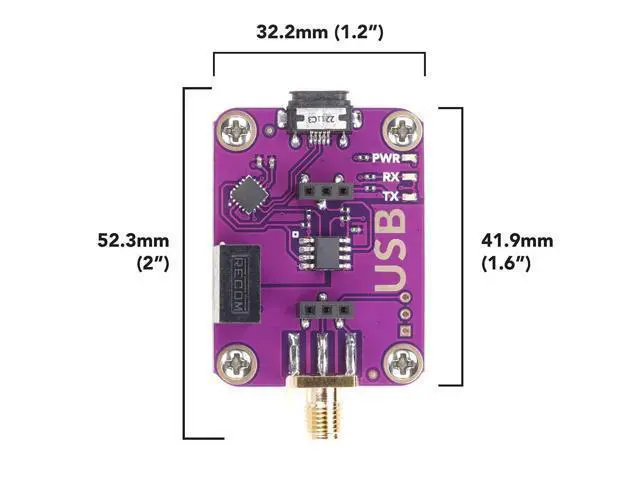 Alt view image 4 of 4 - Atlas Scientific Gen 2 Electrically Isolated USB EZO Carrier Board