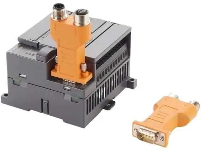 Alt view image 7 of 7 - DP Bus PLC Connector with Programming Port DB9 to M12 B-Code 5Pin S7 Compatible(PCM-0630)