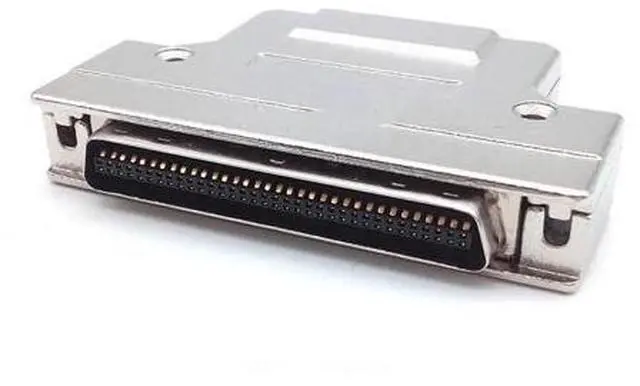 Main image of SCSI 68 core Plug Connector HPCN Type 68 PIN Welding Wire Male Iron Shell