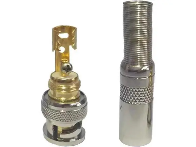 Alt view image 2 of 6 - 10PCS Special BNC Video Connector for Monitoring Engineering, Pure Copper Core, BNC/Q9 Head, 75-3/4/5 Video Connector