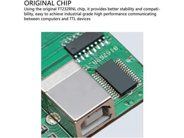 Alt view image 5 of 7 - Industrial Grade USB TTL Serial Port Module with FT232 Chip, Isolated Circuits, Overcurrent Protection, 300bps to 3Mbps Baud Rate Support