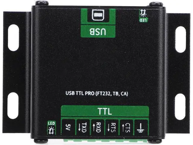 Alt view image 6 of 7 - Industrial Grade USB TTL Serial Port Module with FT232 Chip, Isolated Circuits, Overcurrent Protection, 300bps to 3Mbps Baud Rate Support