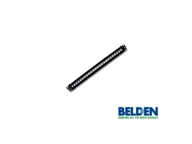Alt view image 5 of 5 - BELDEN AX103114 24PORT, CAT5E/6; CONNECTOR TYPE:MODULAR PATCH PANEL; PRODUCT RANGE:KEYCONNECT SERIES; NO. OF PORTS:24PORTS; LAN CATEGORY:CAT5E, CAT6; RACK U HEIGHT:1U ROHS COMPLIANT: YES, MODULAR, PAT
