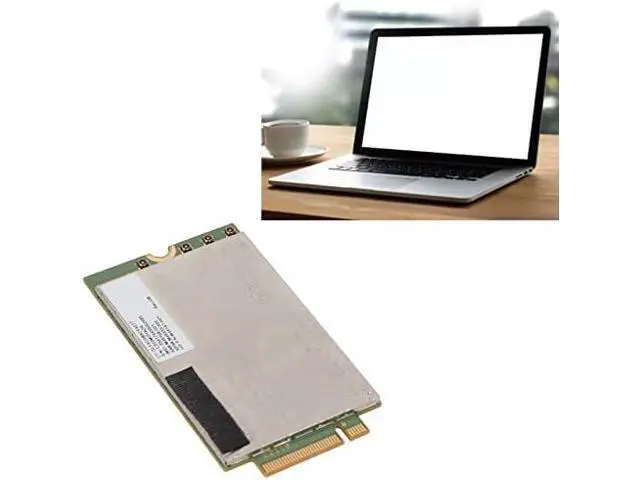 Alt view image 3 of 3 - 5G LTE Network Card, 4.67Gbps Downlink 1.25Gbps Uplink, M.2 Network Card Module, Plug and Play, 4x4 MIMO GNSS FM350 GL Network Card for Laptop Desktop