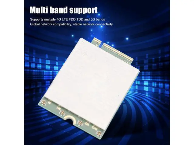Alt view image 2 of 7 - 4G LTE Module Network Card, L860 GL 16 DW5823E ESIM NGFF M.2 with 1Gbps Internet Speed for Latitude 3440 3540 7440, 4G LTE Network Card for Precision 3480 3581, Multiple Bands