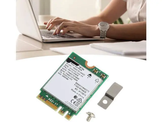 Alt view image 5 of 7 - Wireless Card, Supports Wi Fi 6e Three Frequencies, PCB Circuitry Module Board for Windows 10 11, Linux, Chrome OS