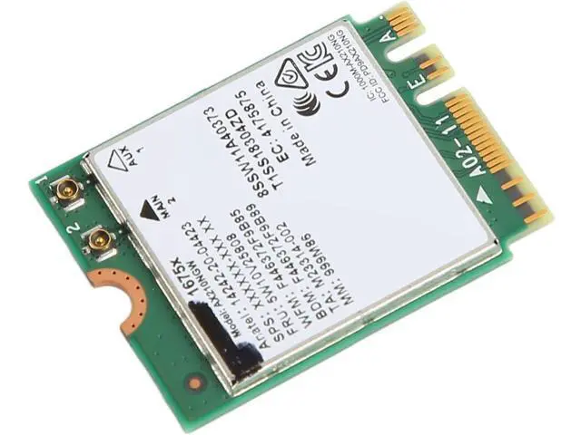 Alt view image 7 of 7 - Wireless Card, Supports Wi Fi 6e Three Frequencies, PCB Circuitry Module Board for Windows 10 11, Linux, Chrome OS