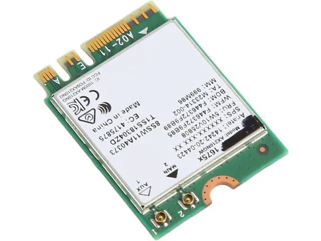 Alt view image 6 of 7 - Wireless Card, Supports Wi Fi 6e Three Frequencies, PCB Circuitry Module Board for Windows 10 11, Linux, Chrome OS