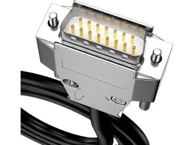 Alt view image 7 of 7 - DB9 DB15 DB25 Single Head Serial Port Wire Copper Gold-Plated 9/15/25Pin Connector DB9/15/25 Connecting Line(DB9-F,AS Show_5M_AS Show)